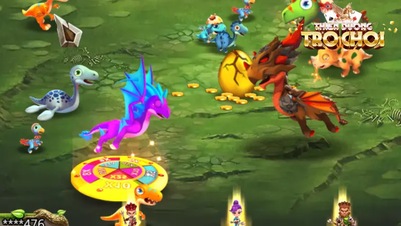 Luật chơi và cách chơi game Bắn Cá Khủng Long tại Thienduongtrochoi